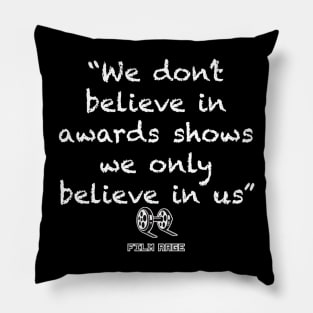 Awards show on black background Pillow