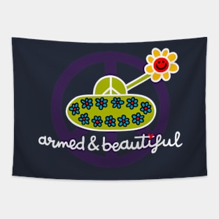 Armed & Beautiful Tapestry