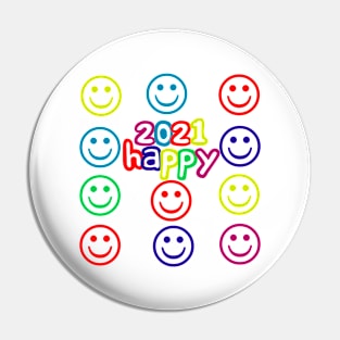 Happy 2021 Pin