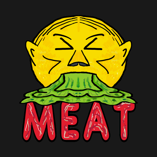 Anti Meat Vomit by Mark Ewbie