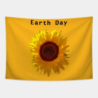 Earth Day Sunflower Tapestry