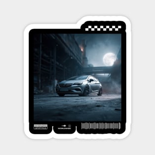 OPEL astra car2 Magnet