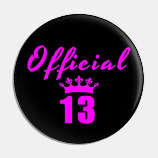 Official 13 Pin