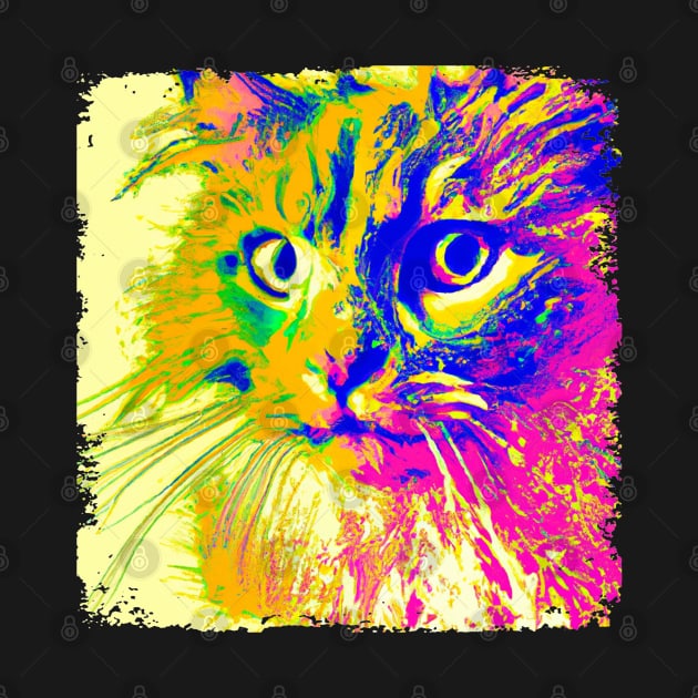 Ragamuffin Pop Art - Cat Lover Gift by PawPopArt