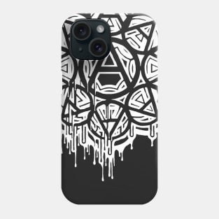 Anarcho Flower White Phone Case