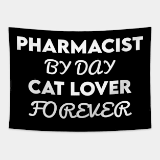 pharmacist cat Tapestry