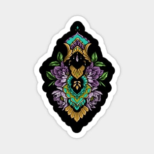 Floral ornamental Magnet