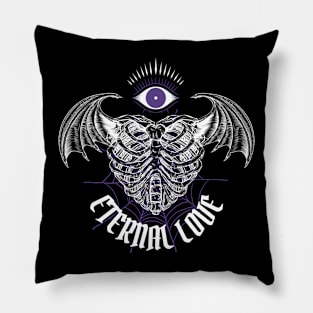 Dark Punk Eternal Love Pillow