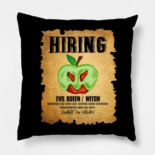 Hiring: Evil Queen Pillow