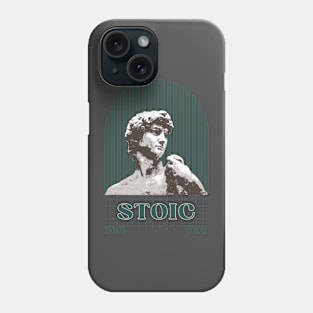 Migel Angel Stoic Statue Design Phone Case