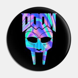 Retro Mf Doom Pin