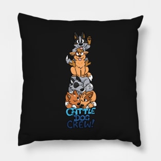 Cattle Dog Crew Pillow