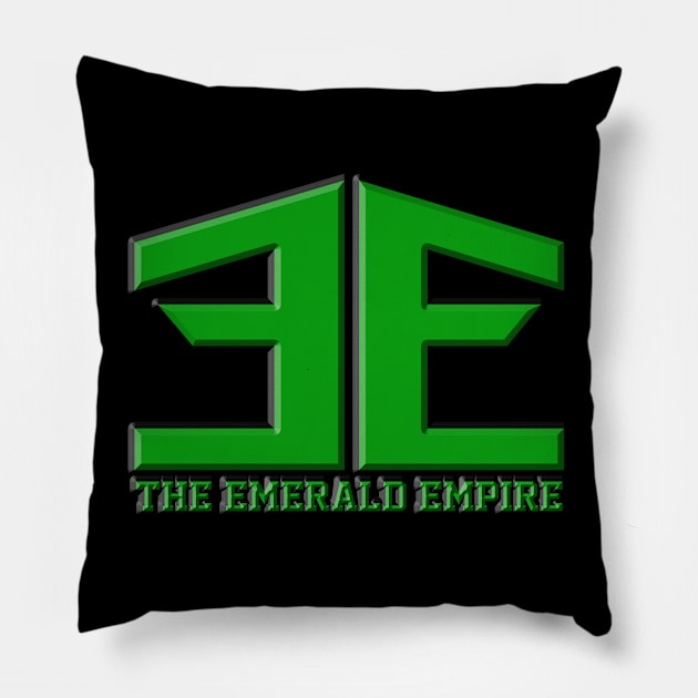 The Emerald Empire Pillow by Cult Classic Clothing