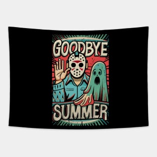 Goodbye Summer Hello School | Jason Voorhees and Ghost Tapestry