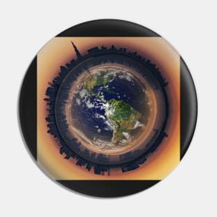 Dubai Planet Pin