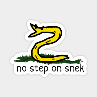 No Step On Snek Magnet