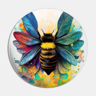 Bee Discovery Adventure Nature Planet Earth Paint Pin