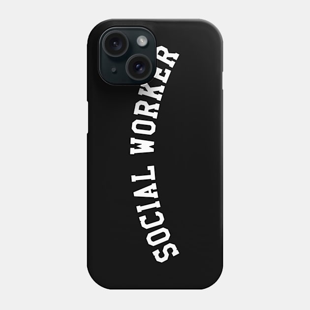 Social Worker Phone Case by KC Happy Shop