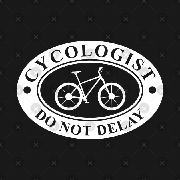 CYCOLOGIST FUNNY BIKE PSYCHOLOGIST by JWOLF