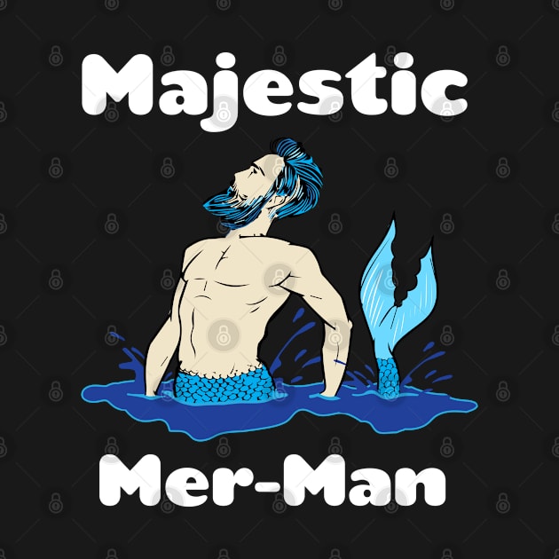 Majestic Mer-Man by GreenCowLand