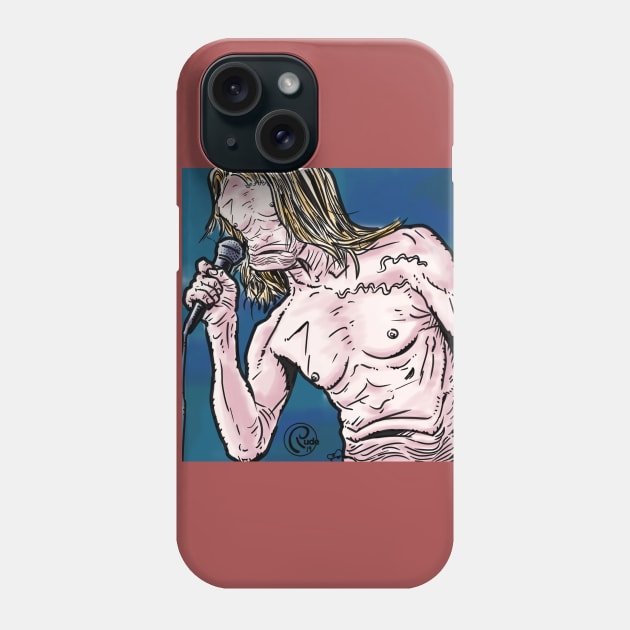 Iggy Phone Case by Rudeman