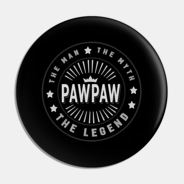 365 Pawpaw The Legend Grandpa Pin by Sink-Lux