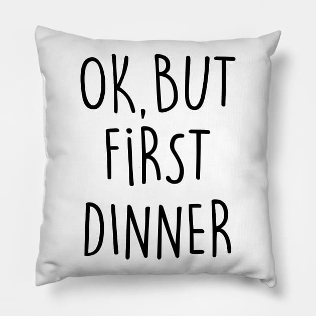 DINNER Pillow by eyesblau