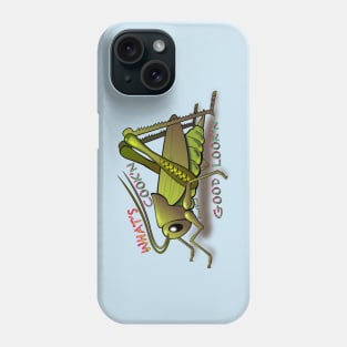 Green Cricket for Thanksgiving Dinner Phone Case