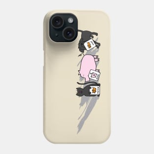 Cute Animals go to Art Club Phone Case