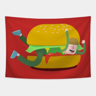 Burger Food Tapestry