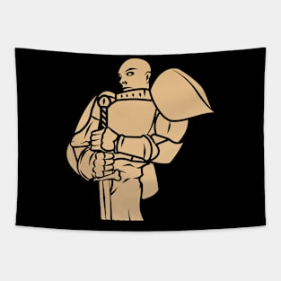 Knight Paladin (Desert): A Fantasy Design Tapestry