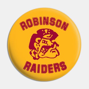 Robinson Raiders BURGUNDY Pin