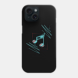 Music coming to life Phone Case