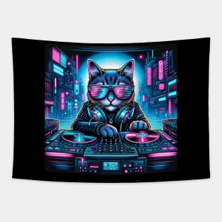 DJ Cat Tapestry