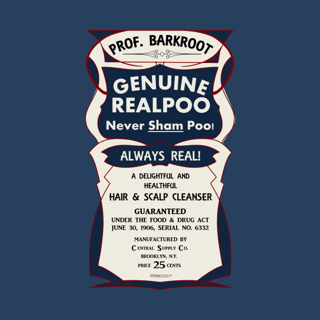 Use "REALPOO" not SHAM POO! by FunkilyMade