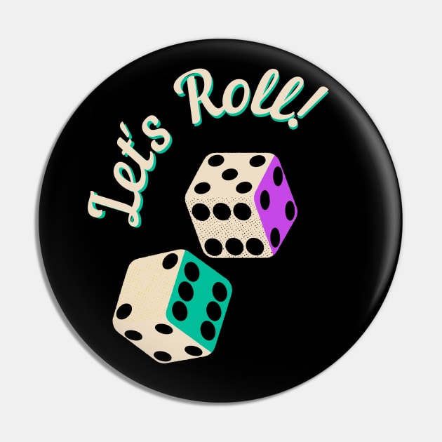 Let's Roll (Dice) Pin by TJWDraws