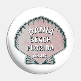 Dania Beach Florida 30A Vintage Shell 30 A Pin