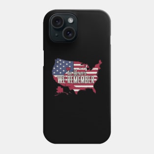 In Honor We Remember Memorial Day Patriotic American Flag Phone Case