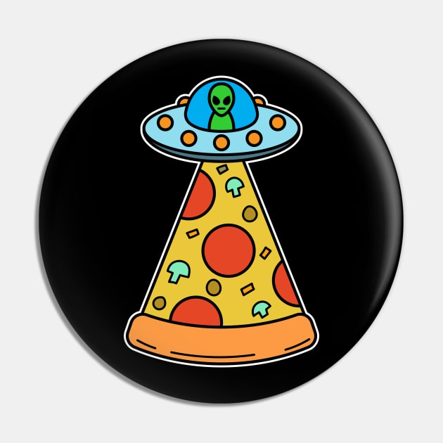 Alien Pizza Pin by rudypagnel