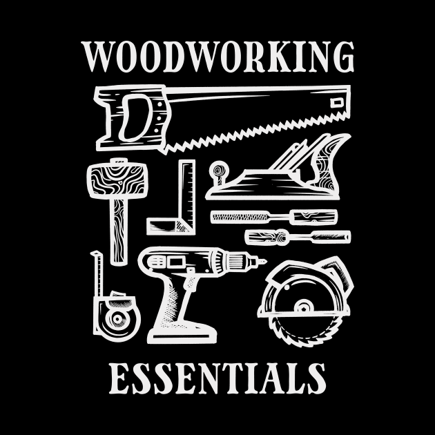 Woodworking Essentials - Carpenter's Basic Tools by Malinda