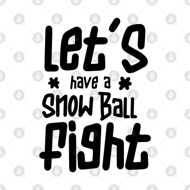 Winter Game Player Snowball Snowballs Fight Throw by dr3shirts