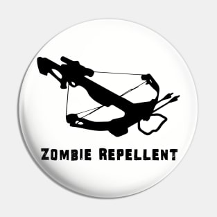 Zombie Repellent - Zombie Zombies Pin