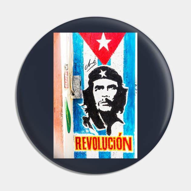 Che Guevara Revolution Pin by tommysphotos