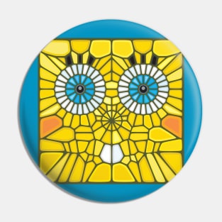 Spongebob Voronoi Pin