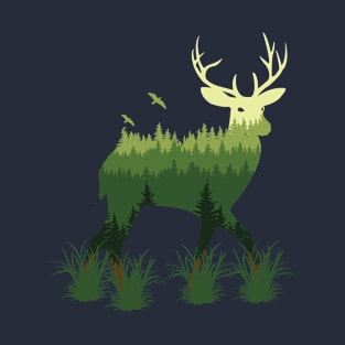 Deer Of Nature T-Shirt