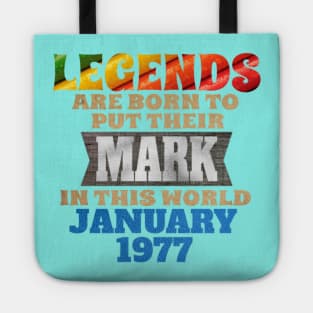 legends-legends are born to put their mark in this world Tote