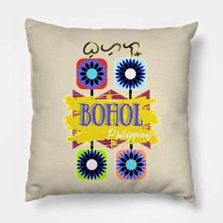 Baybayin word Bohol Pillow