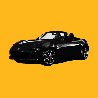 Miata MX5 IV BLACK T-Shirt