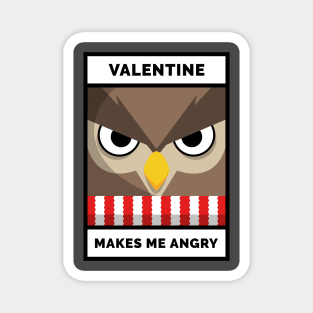 Angry valentine Magnet