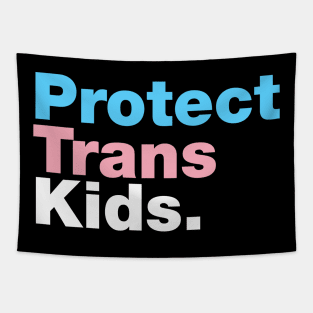 Protect Trans Kids Flag Tapestry